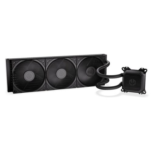 Endorfy cpu water cooler - navis f360 (water cooler, fluctus 3x120 pwm, aio, black)