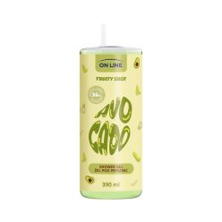On line shower gel fruity shot avocado 390 ml