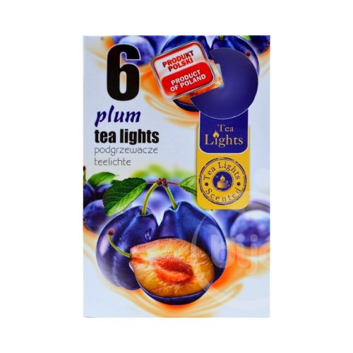 Scented teaspoon tl6 plum 744 6 pieces