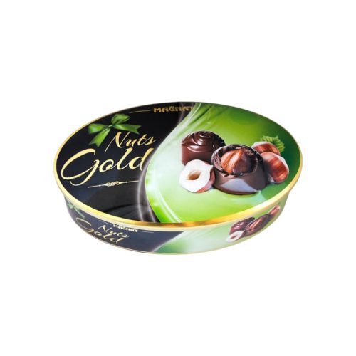Magnat nuts gold 143-145g mogyorós desszert fémdoboz