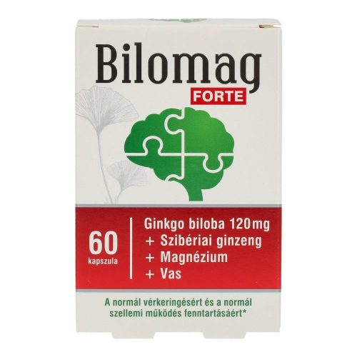 Bilomag plus 110mg gingko biloba extract dietary supplement capsules 90+30pcs 120 pcs