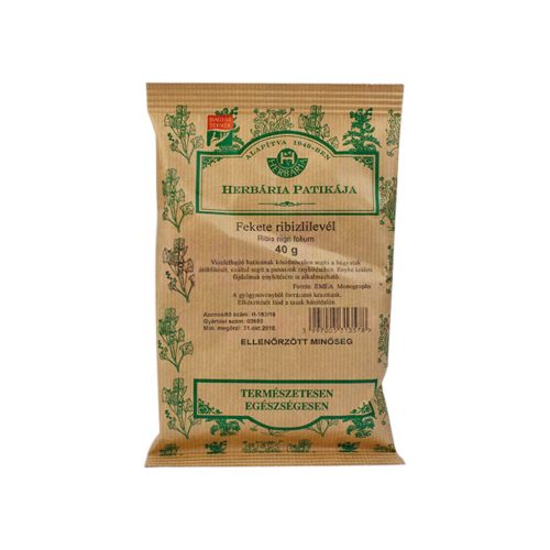 Herbária fekete ribizlilevél 40g