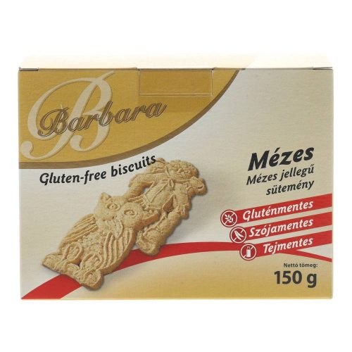 Barbara gluténmentes mézes jellegű teasütemény 150g