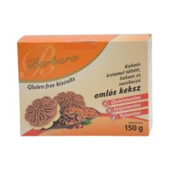 Barbara gluten-free cocoa cream filled crumbly biscuits 150g