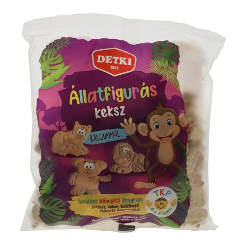 Detki állatfigurás háztartási keksz 160g