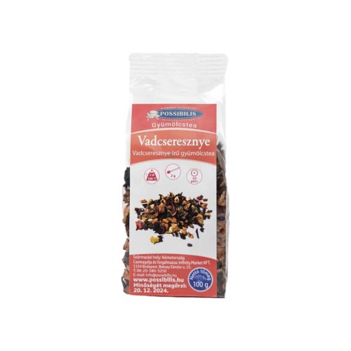 Possibilis gyümölcstea vadcseresznye 100g
