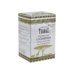   Teaház rooibos tea gyömbéres citrusos ízű citromfűvel 20x1,5g
