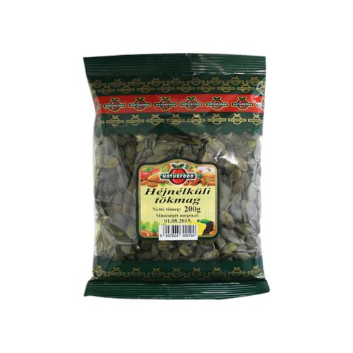 Naturfood héjnélküli tökmag 200g