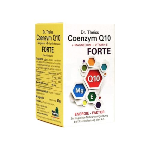 Dr.theiss coenzyme q10+magnesium+vitamin e forte capsules 60 capsules