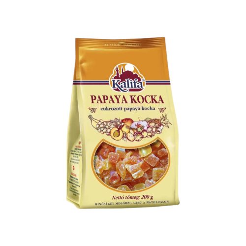 Kalifa papaya kocka kandírozott 200g