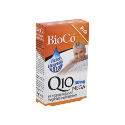 Bioco q10 100mg mega capsules water-miscible 30 capsules