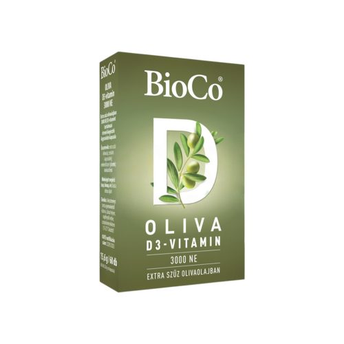 Bioco oliva d3-vitamin 3000ne 60 db