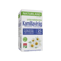 Naturland tea kamillavirág filteres 25db
