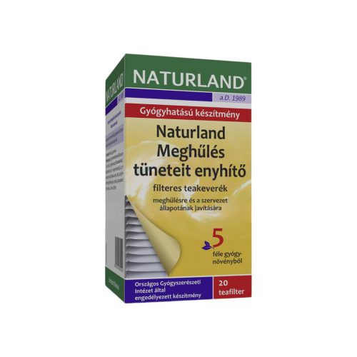 Naturland meghűlés tüneteit enyhítő teakeverék filteres 20x1,8g 36 g
