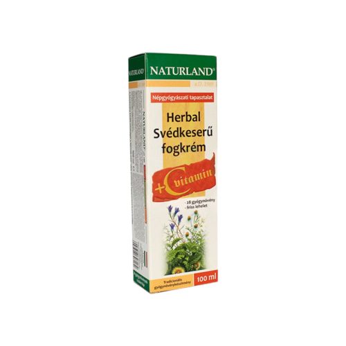 Naturland svédkeserü fogkrém+c vitamin 100 ml