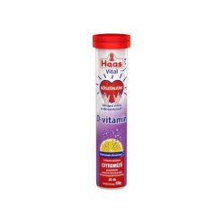 Haas pezsgőtabletta d-vitamin 80g