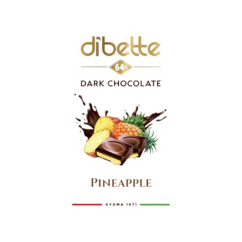 Dibette choco ét pineapple fruktózzal 80g