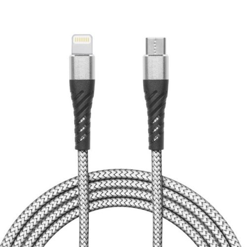 Delight cable - iphone lightning - type-c 2a, 2m, grey