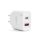 Delight telefon töltő  - 1db type-c + 1db usb pd20w gyorstöltéssel, fehér