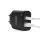 Delight telefon töltő  - 1db type-c + 1db usb pd20w gyorstöltéssel, fekete