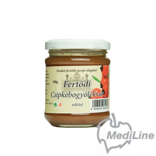 Fertődi csipkebogyó lekvár xylittel 200g