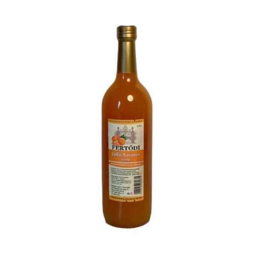 Fertődi jaffa orange syrup 700 ml