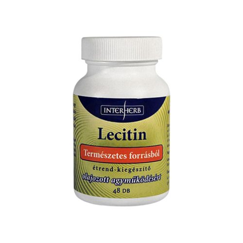 Interherb lecitin 1200mg lágyzs.kapsz.