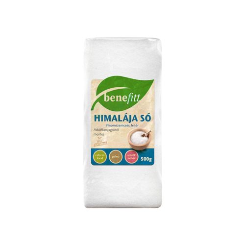Benefitt himalája só fehér finom 500g