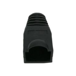   Törésgátló rj45 csatlakozóhoz (05230fk), fekete, 100db/csomag