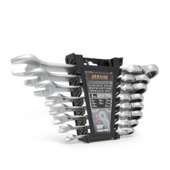   Handy racsniskulcs készlet - 10870 (8 db-os, csuklós, 8-21mm)