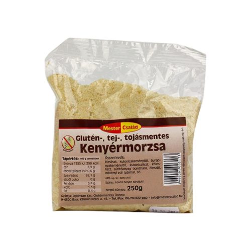 Gluten-free master family bread crumbs 250g