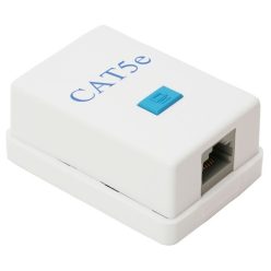   Vez fali aljzat - 05384 (cat5e, utp, rj45, árnyékolatlan, fehér)