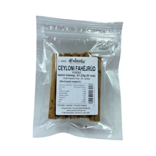 Paleolit ceyloni fahéjrúd egész 22g