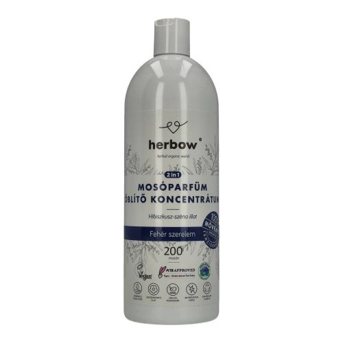 Herbow 2in1 Washing Perfume Rinse Concentrate White Love 1000 ml