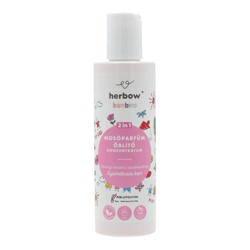 Herbow bambino 2in1 washing perfume rinse concentrate fruity garden 200 ml