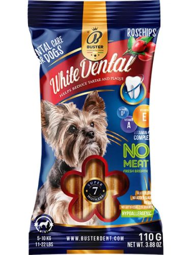 Buster rosehip dental stick with meat free vitamins small 5-10kg 110g