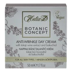   Helia-d botanic concept nappali ránctalanító krém tokaji bor kivonattal és bakuchiollal 50 ml
