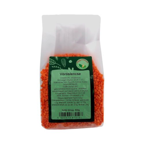 Magcentrum vöröslencse egész 500g