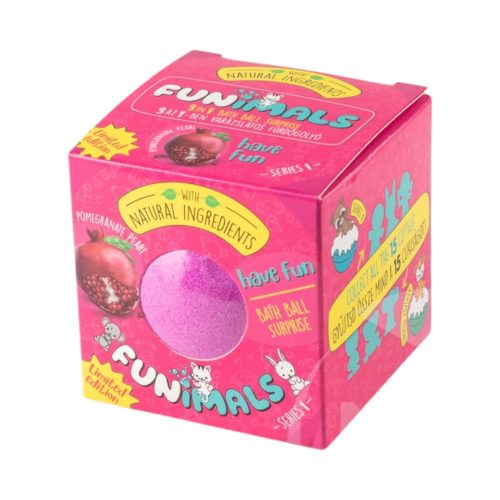 Funimals have fun pretty princess (pink) bath balls 100g