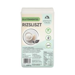 Premium natura gluténmentes fehér rizsliszt 1000 g