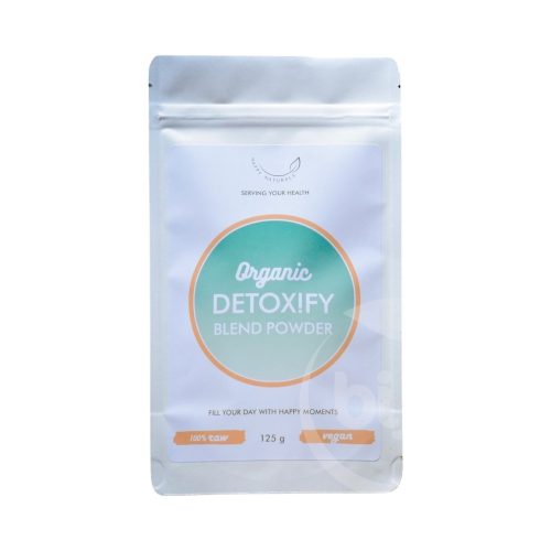 Happy naturals organic detoxify powder 125g