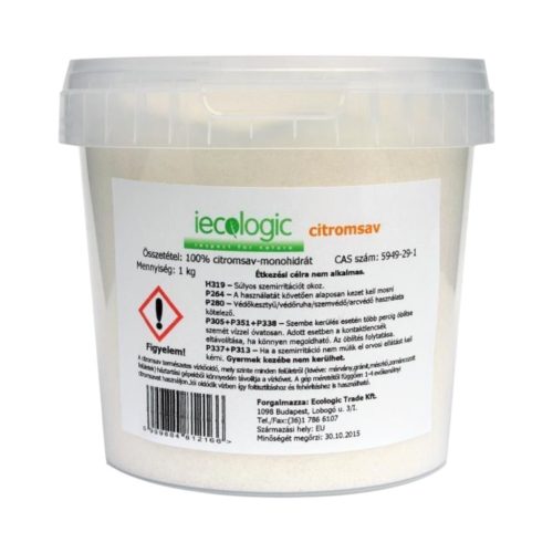 Iecologic citromsav 1000g
