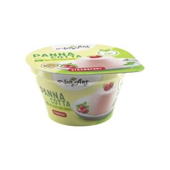   Vegart vegán panna cotta jellegű növényi desszert készítmény eper ízű 150 g