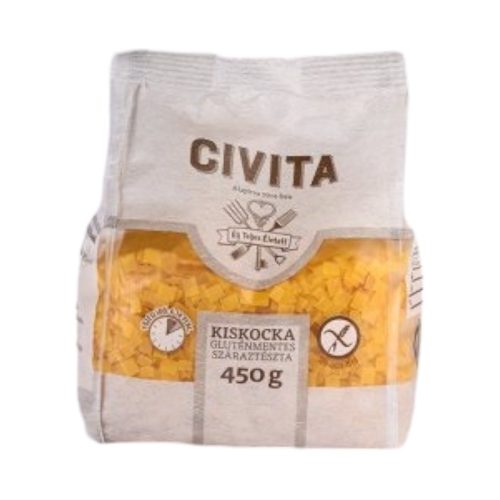 Civita corn dry pasta small cube 450g