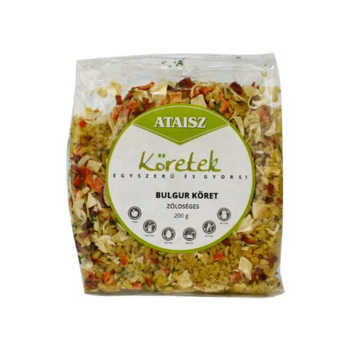 Atais bulgur side dish with vegetables