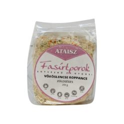 Ataisz vöröslencse roppancs zöldséges 200g