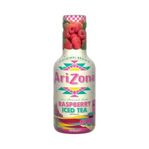 Arizona fekete tea málna 450ml