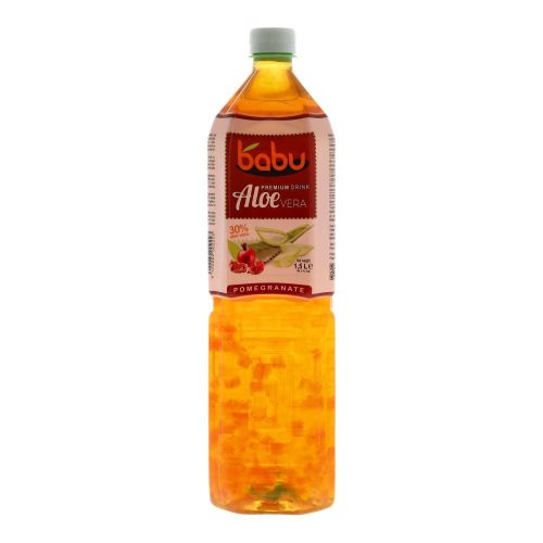 Babu aloe vera soft drink pomegranate 1500 ml