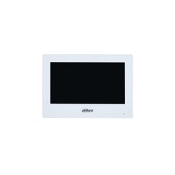   Dahua ip video kaputelefon - vth2621gw-wp (beltéri egység, wifi, 7" touch screen, 1024x600, poe, sd, i/o, h.265, fehér)