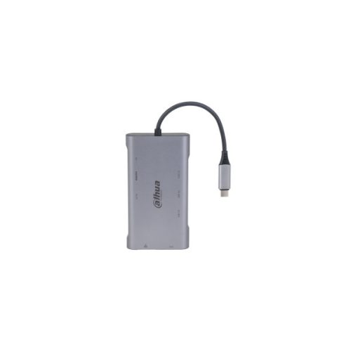 Dahua cable converter - tc39 (usb-c - hdmi 4k@30hz + vga fhd@30hz + 3xusb3.0 + rj45 gigabit + sd + pd)